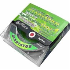 Шнур Gladiator Bright Green Wx4 135м 0,25мм GLBG135-025