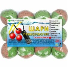 Шары прикормочные King Fish 400 г чабрец/ чеснок 40мм (12шт.) 11952347