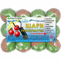 Шары прикормочные King Fish 400 г чабрец/ чеснок 40мм (12шт.) 11952347