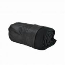 Плед флисовый в чехле Warm 150x180 см черный Bergamo
