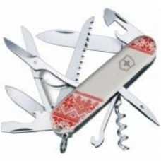 Нож швейцарский Victorinox HUNTSMAN UKRAINE Вишиванка (15 инстр) Vx13713.7_T0051r