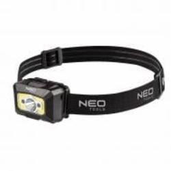 Фонарь налобный Neo с аккумулятором USB 250 lm COB LED + датчик движения