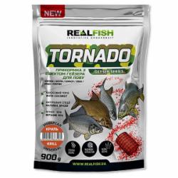 Прикормка RealFish 900 г криль Tornado Универсал