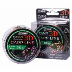 Леска Fishing ROI 3D Camo Green 350 м 0,35 мм 14,8 кг