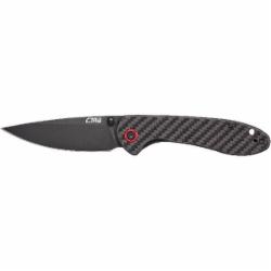 Нож складной CJRB Feldspar Feldspar Black Blade, AR-RPM9 Steel, CF, ц:black 2798.03.05