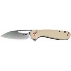 Нож складной CJRB Lago SW, AR-RPM9 Steel, G10, ц:desert tan 2798.03.37