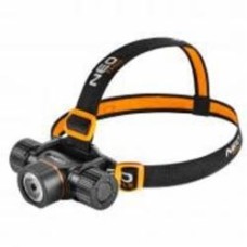 Фонарь налобный NEO tools аккумуляторный USB 2000lm CREE XHP50.2 LED