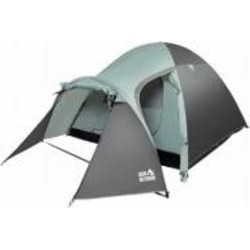 Палатка SKIF Outdoor Bakota 3 120+210x210x130 см 3-местный Зеленый 389.03.92