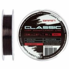 Леска Brain Classic Carp Line (dark brown) 300 м 0,35 мм 10,7 кг
