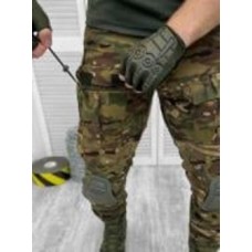 Брюки тактические LOGOS-Tac с наколенниками PATRIOT COMBAT р. XXL мультикам темный (04-10-00-0010)