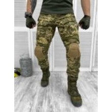 Брюки тактические LOGOS с наколенниками Patriot Combat р. XXL пиксель (04-10-00-0010)