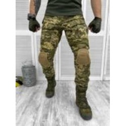 Брюки тактические LOGOS с наколенниками Patriot Combat р. XXL пиксель (04-10-00-0010)