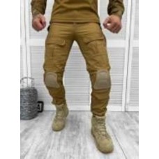 Брюки тактические LOGOS-Tac с наколенниками TACTICAL COMBAT р. S койот (04-10-00-0013)