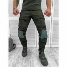 Брюки тактические LOGOS-Tac с наколенниками TACTICAL COMBAT р. L хаки (04-10-00-0013)