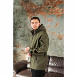Куртка мужская демисезонная LOGOS-Tac теплая Soft Shell без шевронов 04-07-00-0027 р.L хаки