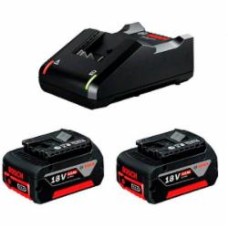 Аккумулятор Bosch Professional Li-Ion 2x GBA 18 В 4.0 Ач + ЗУ GAL 18V-40 1600A019S0