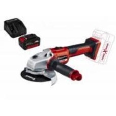 Болгарка (угловая шлифмашина) Einhell аккумуляторная PXC AXXIO 125 мм + Starter Kit 4 Ач 4431140 Set