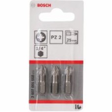 Бита Bosch Extra-Hart PZ2x25 3 шт. 2607001558