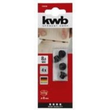 Центр перекладной 8 мм, 4 шт, KWB (530208) KWB KWB (530208) 530208