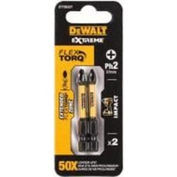 Набор бит DeWalt IMPACT Torsion Ph2 50 мм 2 шт. DT70532T
