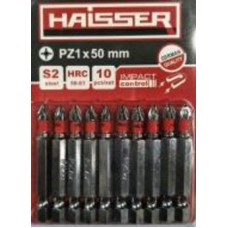 Набор бит Haisser PZ1 50 мм 10 шт. 81320