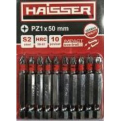 Набор бит Haisser PZ1 50 мм 10 шт. 81320