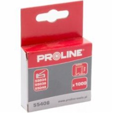 Скобы для ручного степлера Proline 8 мм тип 140 (G) 1000 шт. 55408