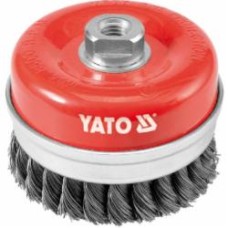 Щетка крацовка чашка 100 мм YATO YT-4769