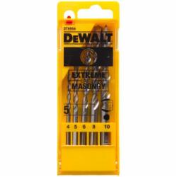 Набор сверл DeWalt EXTREME 4-10 мм 5 шт. DT6956