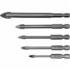 Сверло для плитки STHOR YG6X HEX-1/4 5 шт. 21709