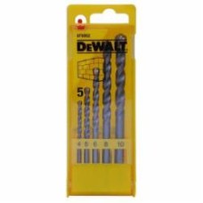 Набор сверл по каменю DeWalt 4-10 мм 5 шт. DT6952