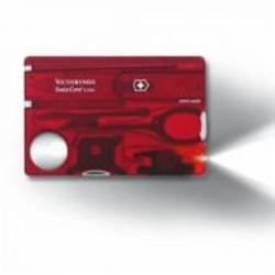Мультитул Victorinox SwissCard Lite, красный 0.7300.T