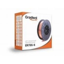 Проволока сварочная омедненная Gradient ER70S-6 1 мм 5 кг