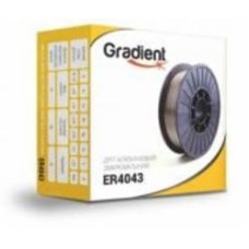 Проволока сварочная алюминиевая Gradient ER4043 AlSi5 0,8 мм 0,5 кг