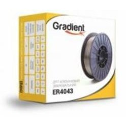 Проволока сварочная алюминиевая Gradient ER4043 AlSi5 0,8 мм 0,5 кг