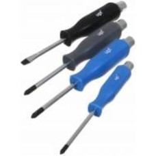 Набор отверток ударных UP! (Underprice) 4 шт. PH1+PZ2+PH2+SL6x75 мм UP-SET-IMP-4-75