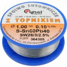 Припой Vorel Sn60-Pb40 d1 мм 100 г 76810