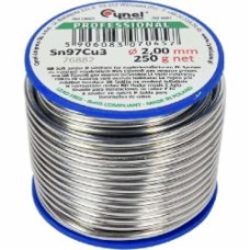 Припой Cynel для пайки меди d2 мм 250 г 76882