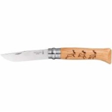 Нож складной Opinel Олень №8 VRI Inox Animalia 1620