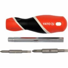 Отвертка со сменными насадками YATO 6 в 1 × YT-25971