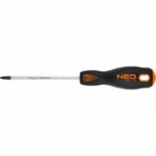 Отвертка NEO tools крестовая PH1 x 100 мм, CrMo 04-022