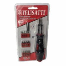 Отвертка со сменными насадками Felisatti F46110