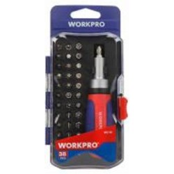 Отвертка со сменными насадками WORKPRO WP200517