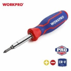 Отвертка со сменными насадками WORKPRO WP221046