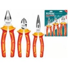 Набор инструментов Total электрика 1000V 3 шт. THT2K0302