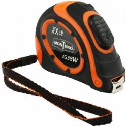 Рулетка Montero 3G38W 3 м x 16 мм