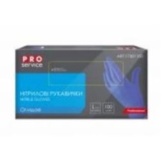 Перчатки медицинские PROservice р.L синие 100 шт./уп.