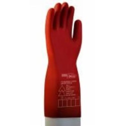 Перчатки диэлектрические резиновые RD PRO класс 1 категория R,C р.8
