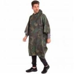 Пончо-дождевик EcoKraft с функцией палатки р. one size камуфляж