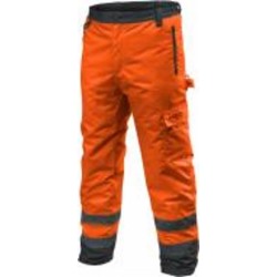 Брюки NEO tools Oxford световозвращающие утепленные р. S 81-761 оранжевый